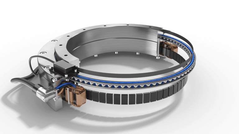 Drehverbindung mit Direktantrieb