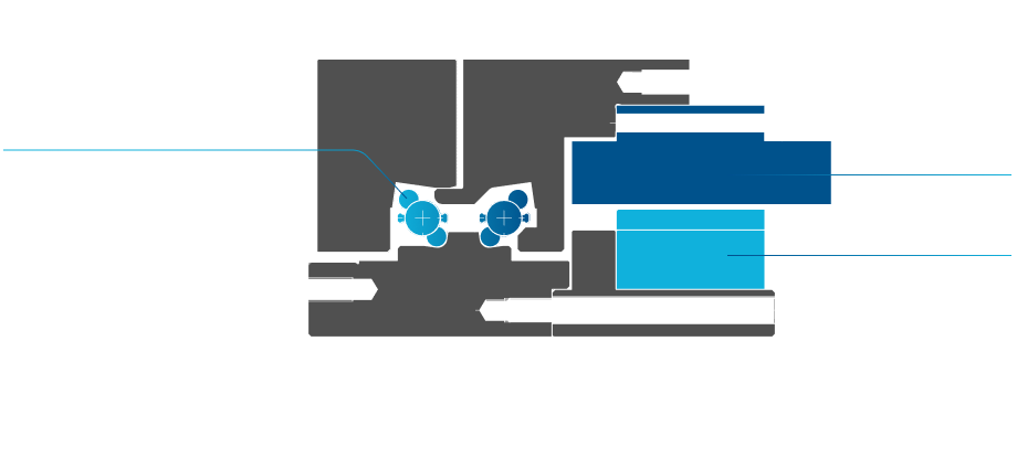 [Translate to Koreanisch:] Schrägkugellager mit Direktantrieb