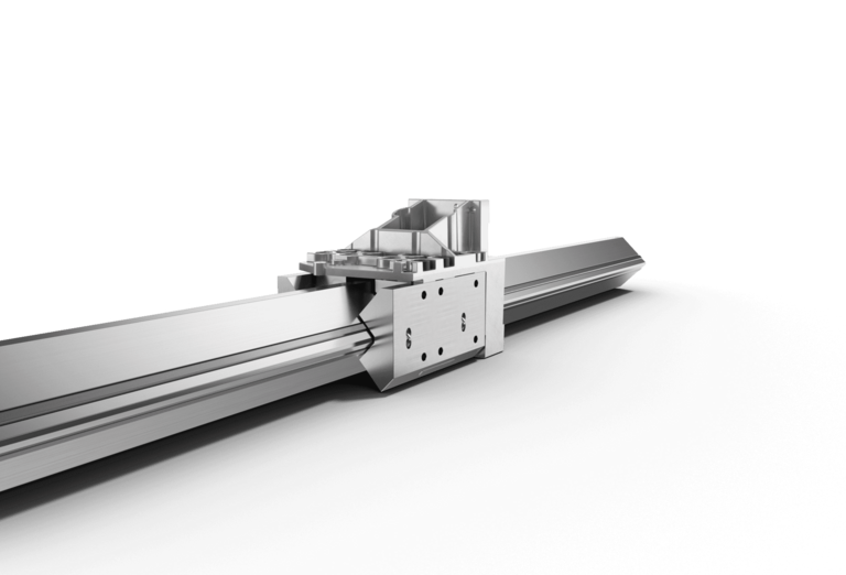 Linear guide with individual cassette shape