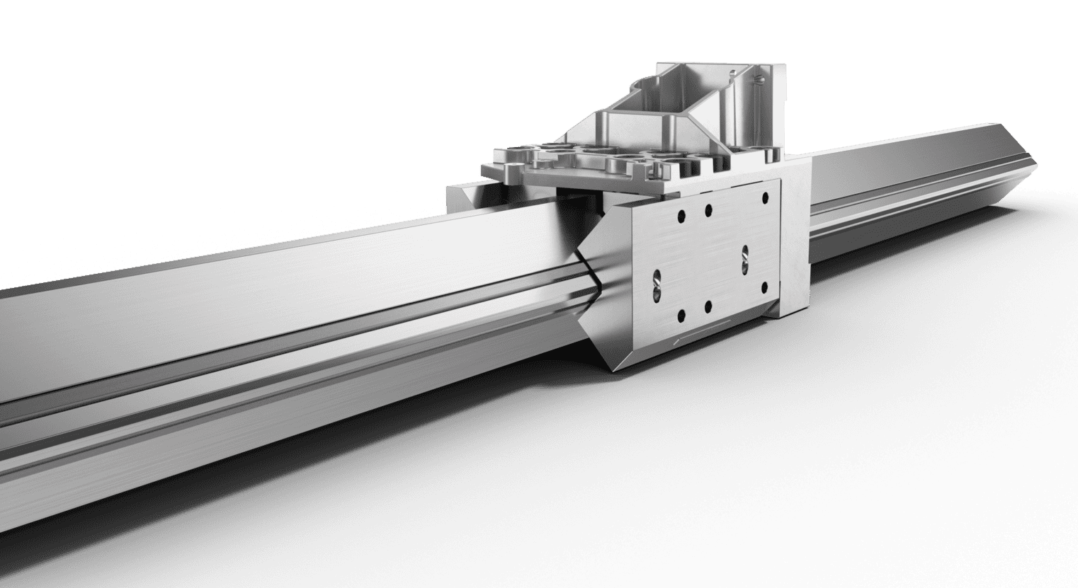 Linearführung mit individueller Kasettenform