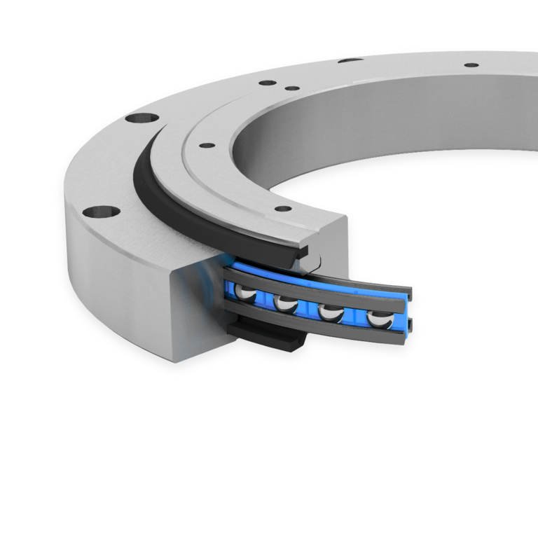 Wälzlager als Drehverbindung Typ LVA
