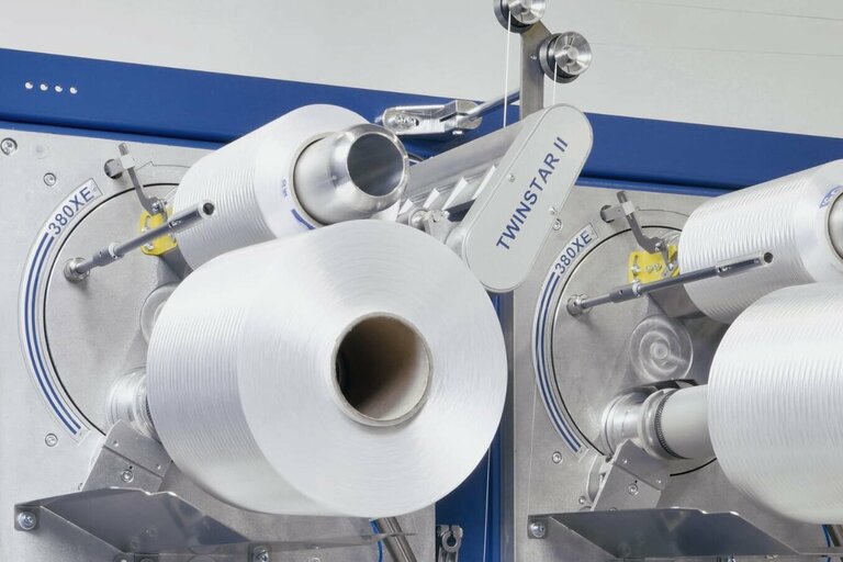 Bei Maschinentypen mit automatischem Hülsenwechsel setzt SAHM Dünnringlager und Linearführungen von Franke ein