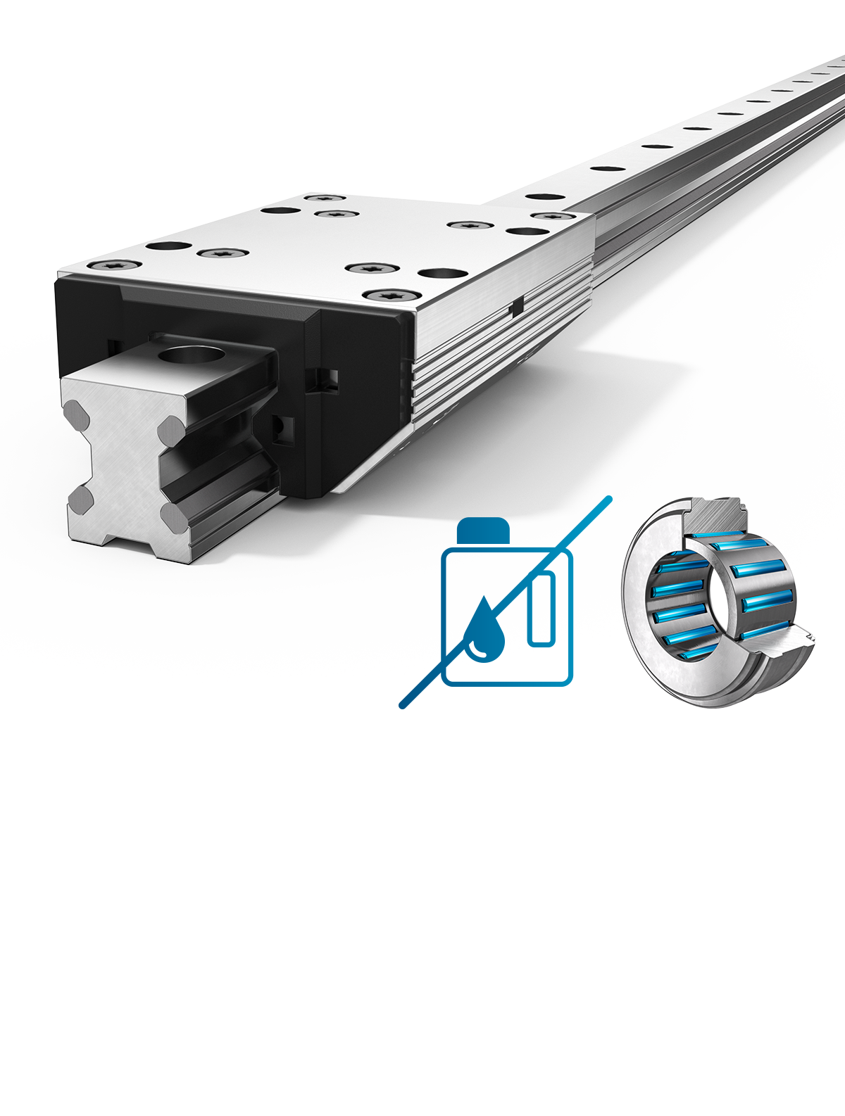 Lubricant-free, type FDE