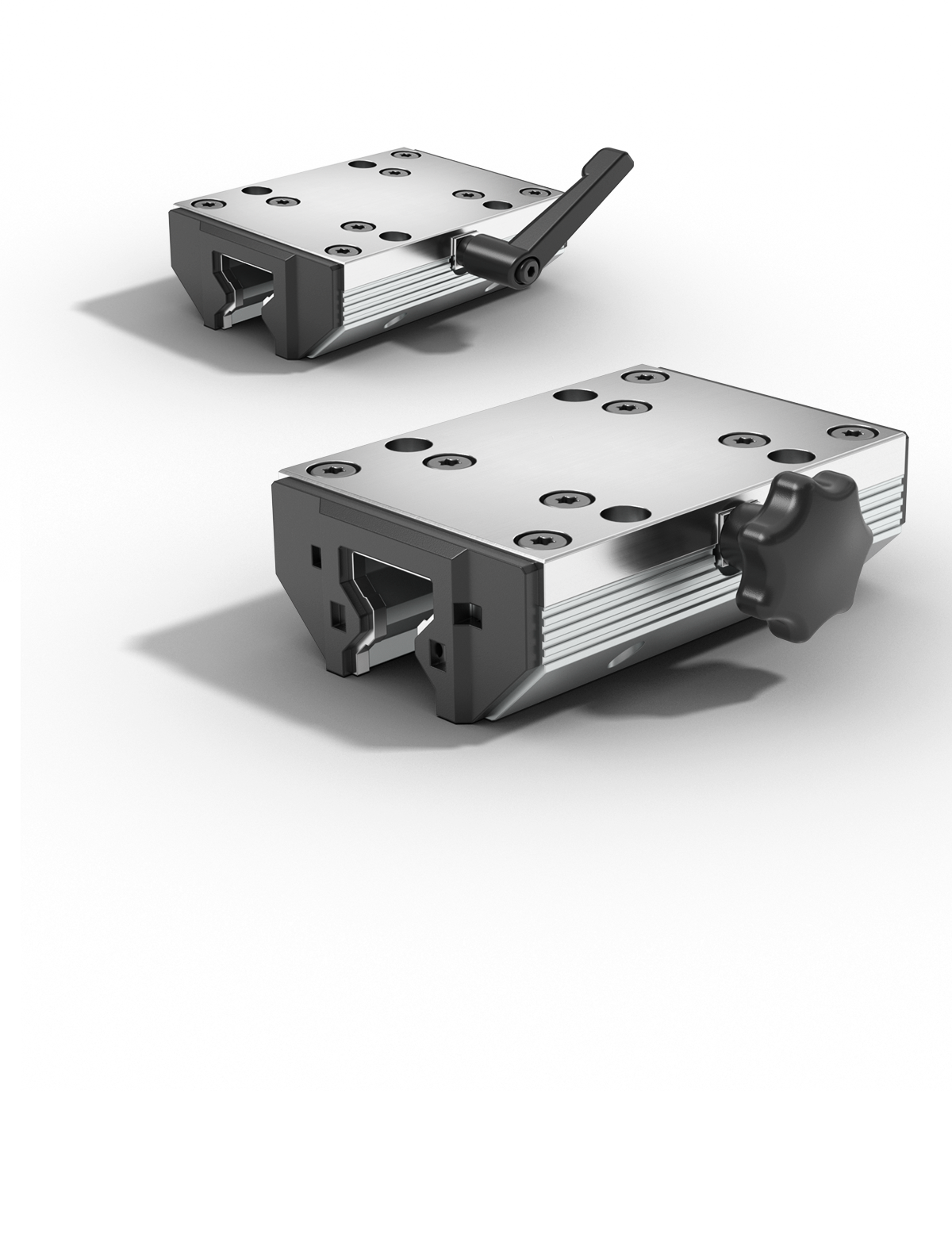 Star knob for locking